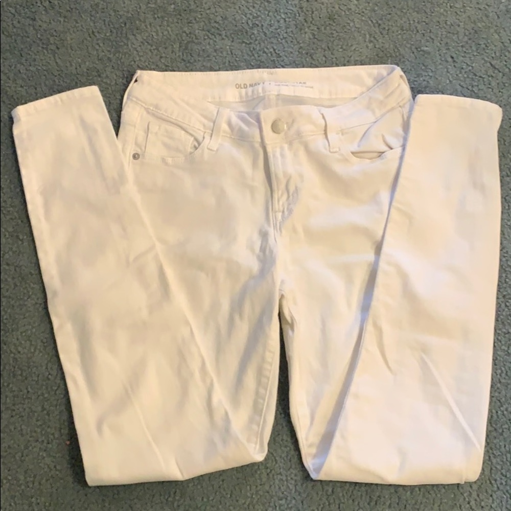 White jeans